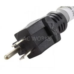 AC Connectors 3 ft. Regular Household 15 Amp 5-15P Plug to 50A EV Adapter for Tesla by AC WORKS -AC WORKS Shop ac works extension cord accessories ev515ms 036 4f 1000