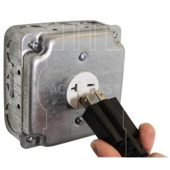 3 ft. STW 12/3 20 Amp 250-Volt 6-20P HVAC Plug to 50 Amp Electric Vehicle Adapter Cord for Tesla by AC WORKS -AC WORKS Shop ac works extension cord accessories ev620ms 036 31 1000