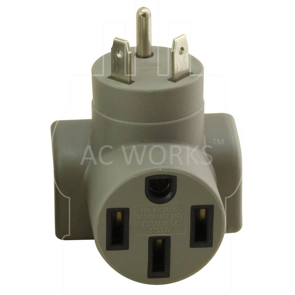 EVSE RV/Generator TT-30 Plug to 50A Electric Vehicle Adapter for Tesla by AC WORKS 6 EVSE RV/Generator TT-30 Plug to 50A Electric Vehicle Adapter for Tesla by AC WORKS - Image 4