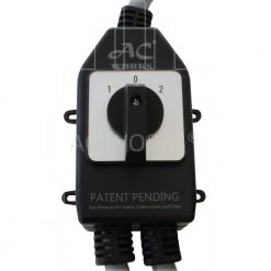 30 Amp 250-Volt NEMA 10-30 3-Prong Dryer Plug to 2 NEMA 10-30 3-Prong Dryer Connections with Switch by AC WORKS 13 30 Amp 250-Volt NEMA 10-30 3-Prong Dryer Plug to 2 NEMA 10-30 3-Prong Dryer Connections with Switch by AC WORKS -AC WORKS Shop ac works extension cord accessories evy1030sw 036 1f 1000