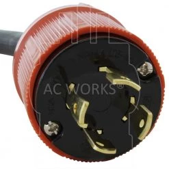 1.5 ft. 3-Phase 30 Amp 250-Volt L15-30P 4-Prong Plug to L15-20R Locking 3-Phase 20 Amp 250-Volt Connector by AC WORKS 8 1.5 ft. 3-Phase 30 Amp 250-Volt L15-30P 4-Prong Plug to L15-20R Locking 3-Phase 20 Amp 250-Volt Connector by AC WORKS -AC WORKS Shop ac works extension cord accessories l1530l1520 018 4f 1000