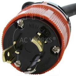 1.5 ft. L5-30P 3-Prong 30 Amp Plug to L14-20R 20 Amp 125-Volt/250-Volt 4-Prong Connector by AC WORKS -AC WORKS Shop ac works extension cord accessories l530l1420 018 4f 1000
