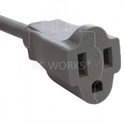 20 ft. 13 Amp 16/3 Medical Grade Extension Cord by AC WORKS -AC WORKS Shop ac works extension cord accessories md13apr 240 1f 1000