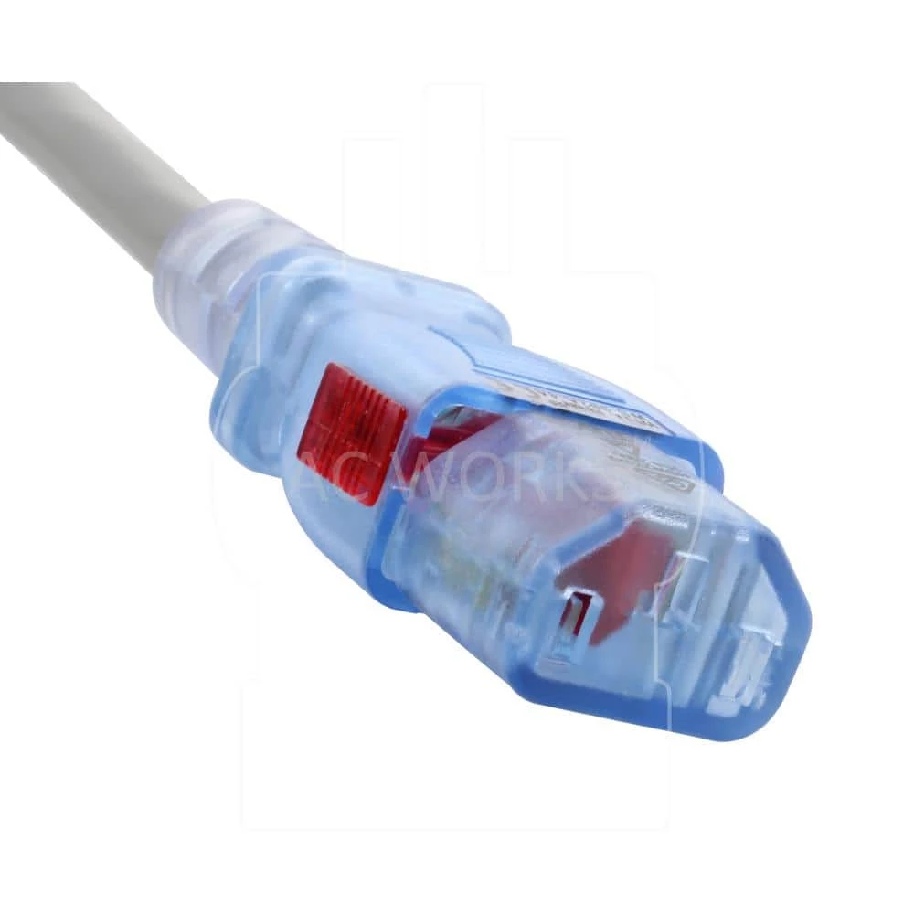 AC Connectors 15 ft. 13 Amp 16/3 Medical Grade Power Cord with Locking IEC C13 by AC WORKS 6 AC Connectors 15 ft. 13 Amp 16/3 Medical Grade Power Cord with Locking IEC C13 by AC WORKS - Image 4
