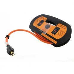 10 ft. L14-30 30 Amp 10/4 Chainable PDU Extension Cord with 20 Amp Household GFCI Outlets by AC WORKS