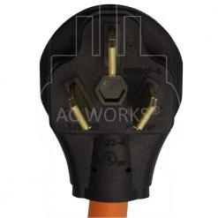 1.5 ft. 10-50P 50 Amp 3-Prong Plug to 10-30R 3-Prong Dryer Outlet by AC WORKS -AC WORKS Shop ac works extension cord accessories s10501030 018 4f 1000
