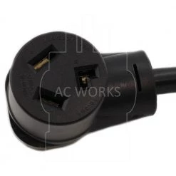 1.5 ft. 4-Prong Dryer Plug to 3-Prong Dryer Female Connector Adapter by AC WORKS -AC WORKS Shop ac works extension cord accessories s14301030 018 1f 1000