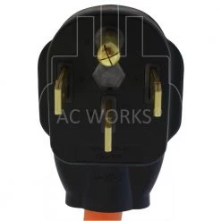 1.5 ft 14-50P 4-Prong Range/Generator Plug to 6-30R 3-Prong 30 Amp 250-Volt HVAC Female Adapter by AC WORKS 9 1.5 ft 14-50P 4-Prong Range/Generator Plug to 6-30R 3-Prong 30 Amp 250-Volt HVAC Female Adapter by AC WORKS -AC WORKS Shop ac works extension cord accessories s1450630 018 4f 1000