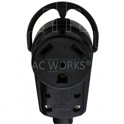 1 ft. 30 Amp 125-Volt NEMA TT-30 RV Outlet Extender by AC WORKS 11 1 ft. 30 Amp 125-Volt NEMA TT-30 RV Outlet Extender by AC WORKS -AC WORKS Shop ac works extension cord accessories stt30pr 012 1f 1000