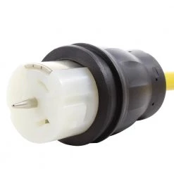 1.5 ft. 10/3 Generator Transfer Switches 15 Amp Household Plug to CS6364 50 Amp Locking Connector by AC WORKS -AC WORKS Shop ac works extension cord accessories tes515 018 44 1000