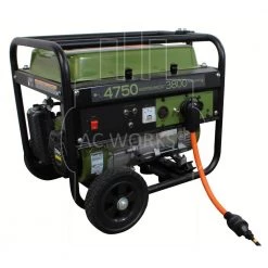 1.5 ft. 30 Amp RV Travel Trailer TT-30P Plug to 15/20 Amp T-Blade with 20 Amp Breaker by AC WORKS -AC WORKS Shop ac works extension cord accessories ttcb520 fa 1000