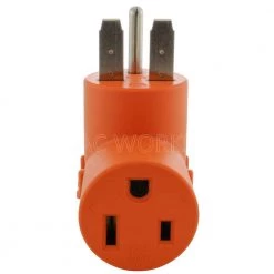 NEMA 6-30 3-Prong Commercial HVAC Plug to 6-50 Welder Adapter by AC WORKS 12 NEMA 6-30 3-Prong Commercial HVAC Plug to 6-50 Welder Adapter by AC WORKS -AC WORKS Shop ac works extension cord accessories wd630650 1f 1000