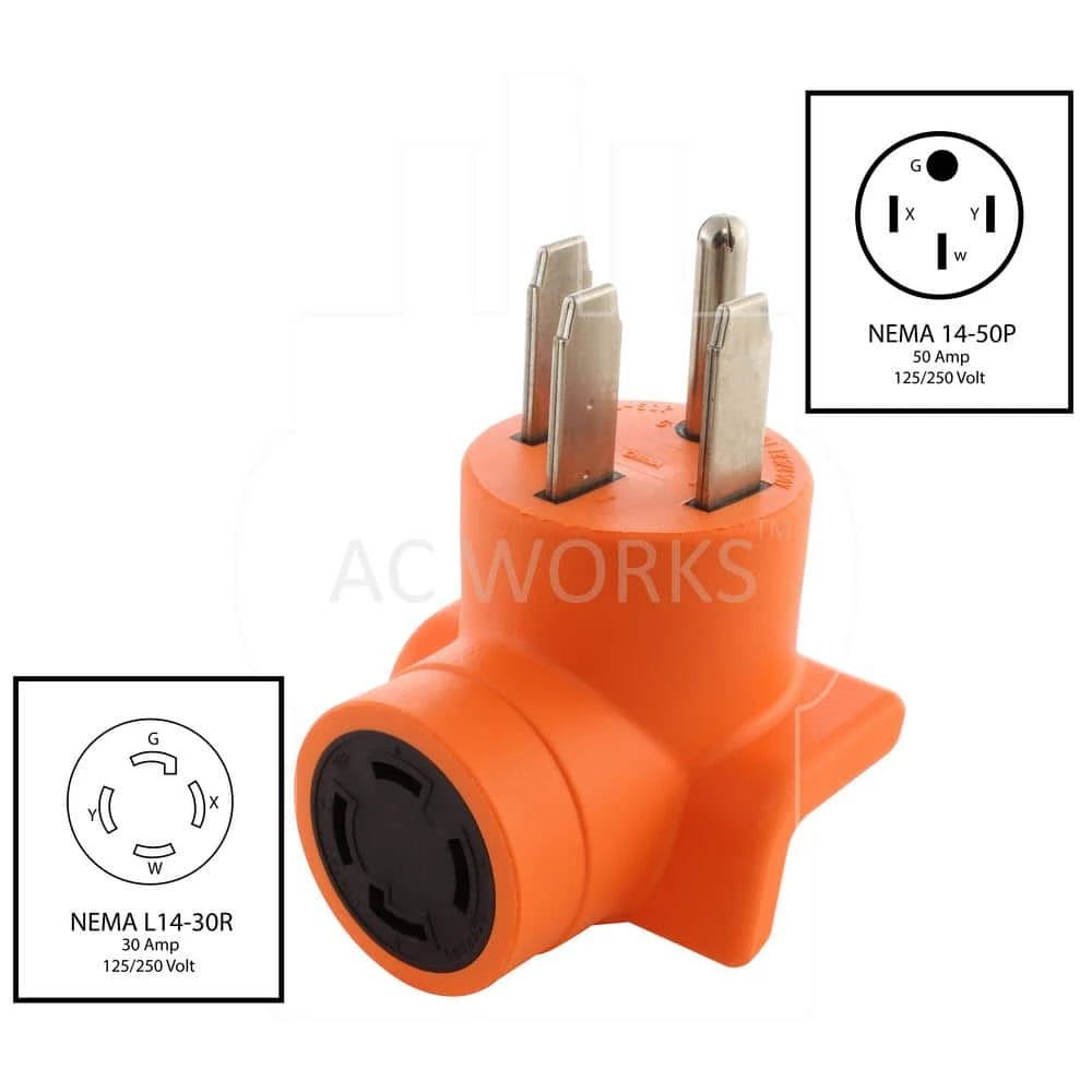 NEMA 6-50 Welder Adapter Kit for Various Outlets by AC WORKS 6 NEMA 6-50 Welder Adapter Kit for Various Outlets by AC WORKS - Image 4