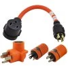 NEMA 6-50 Welder Adapter Kit for Various Outlets by AC WORKS