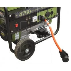 AC Connectors 1.5 ft. L14-20P 20 Amp 4-Prong Generator Locking Plug to 6-50 Welder Adapter by AC WORKS -AC WORKS Shop ac works extension cord accessories wdl1420650 018 31 1000