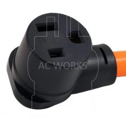 1.5 ft. 50 Amp 125/250-Volt SS2-50P/CS6365 Locking Plug to 6-50R Welder Adapter Cord by AC WORKS 10 1.5 ft. 50 Amp 125/250-Volt SS2-50P/CS6365 Locking Plug to 6-50R Welder Adapter Cord by AC WORKS -AC WORKS Shop ac works extension cord accessories wdss2650 018 1f 1000