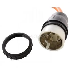 1.5 ft. 50 Amp 125-Volt/250-Volt SS2-50/ CS6365 Locking Plug to L14-30 30-Amp 4-Prong Generator Adapter Cord by AC WORKS 9 1.5 ft. 50 Amp 125-Volt/250-Volt SS2-50/ CS6365 Locking Plug to L14-30 30-Amp 4-Prong Generator Adapter Cord by AC WORKS -AC WORKS Shop ac works generator cords ss2l1430 018 4f 1000