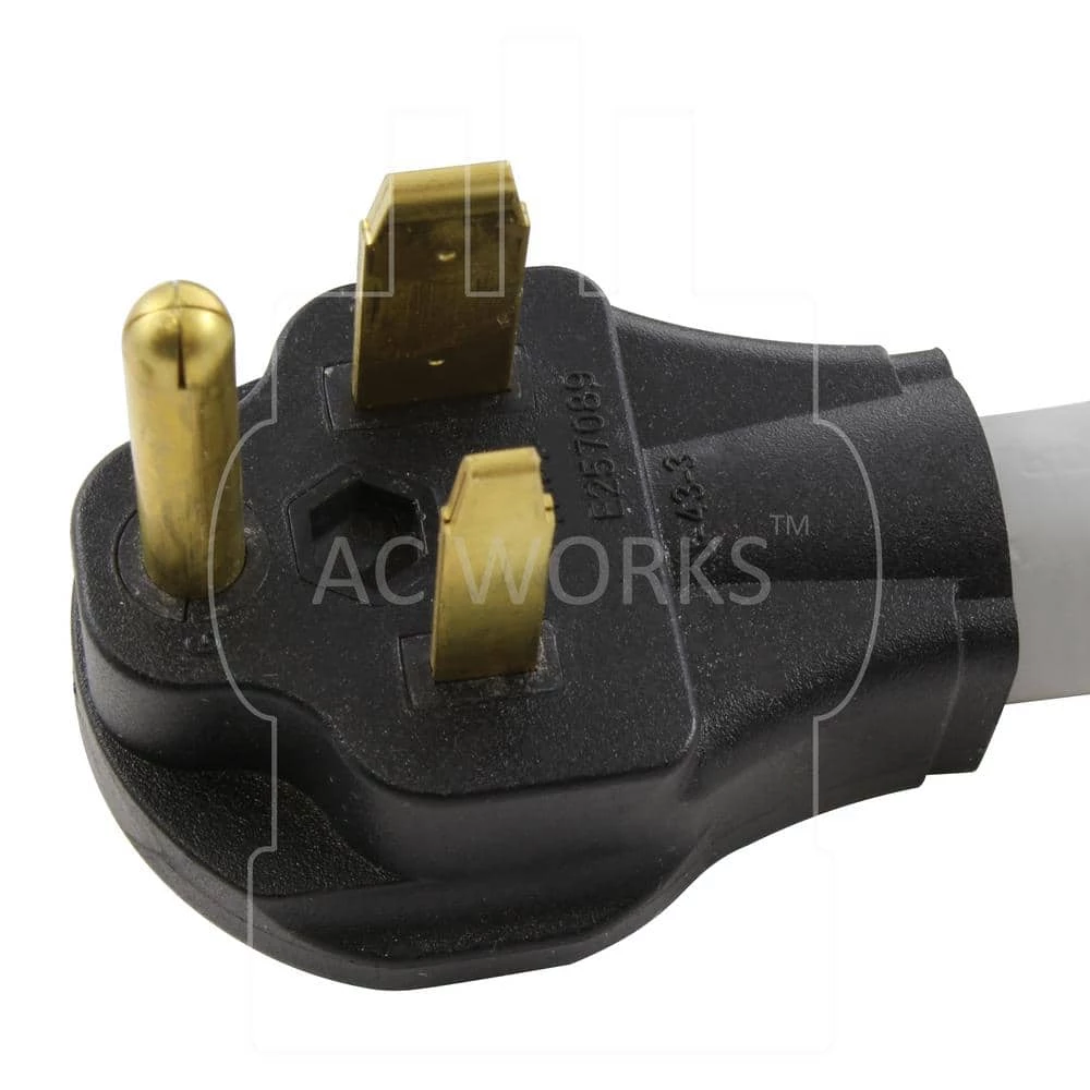 1.5 ft. 6/3 STW EV Charging Adapter NEMA 6-50P 50 Amp Welder Plug to 50 Amp Electric Vehicle Adapter Cord for Tesla by AC WORKS 5 1.5 ft. 6/3 STW EV Charging Adapter NEMA 6-50P 50 Amp Welder Plug to 50 Amp Electric Vehicle Adapter Cord for Tesla by AC WORKS - Image 3