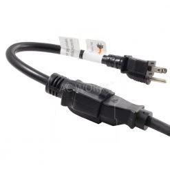 AC Connector 1 ft. 12 AWG 15 Amp to 20 Amp Plug Adapter Cord NEMA 5-15P to 5-15/20R (20 Amp T-Blade) by AC WORKS 13 AC Connector 1 ft. 12 AWG 15 Amp to 20 Amp Plug Adapter Cord NEMA 5-15P to 5-15/20R (20 Amp T-Blade) by AC WORKS -AC WORKS Shop ac works outlet adapters converters s515520 012 fa 1000