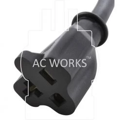 AC Connectors 1 ft. 12/3 SJTW 15Amp to 20 Amp Adapter Cord by AC WORKS -AC WORKS Shop ac works outlet adapters converters ws515520 012 1f 1000