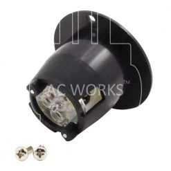 20-Amp 125-Volt NEMA 5-20P Flanged Power Input Inlet by AC WORKS -AC WORKS Shop ac works power inlets asin520p 4f 1000