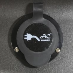 20-Amp Locking 4-Prong 125/250-Volt NEMA L14-20P Flanged Power Input Inlet With Weather Cover by AC WORKS -AC WORKS Shop ac works power inlets asinl1420p wc 31 1000