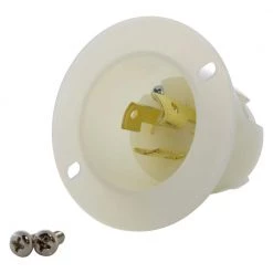 15 Amp 125-Volt L5-15P Power Input Inlet UL and C-UL Listed by AC WORKS