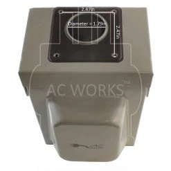 20 Amp Locking 4-Prong L14-20 Metal Heavy-Duty Generator Transfer Switch Inlet Box by AC WORKS -AC WORKS Shop ac works power inlets asl1420pbx d 76 1000