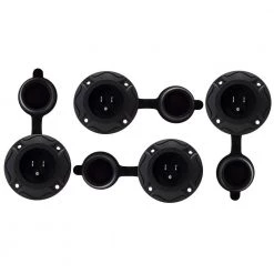 1.5 ft. 12/3 15 Amp 125-Volt NEMA 5-15P Flanged Power Input Inlet Extension Cord with Cover by AC WORKS 14 1.5 ft. 12/3 15 Amp 125-Volt NEMA 5-15P Flanged Power Input Inlet Extension Cord with Cover by AC WORKS -AC WORKS Shop ac works power inlets in515520 fa 1000