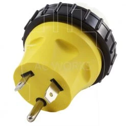 RV/Marine Generator Adapter RV 30 Amp TT-30P Plug to 50 Amp SS2-50R RV/Marine Inlet by AC WORKS -AC WORKS Shop ac works power inlets rvttm50 4f 1000