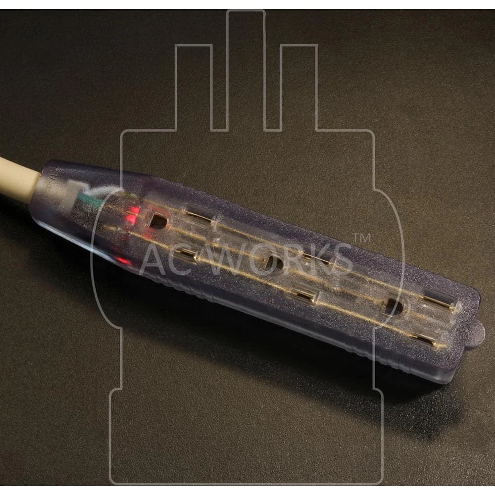 5 ft. 15-Amp 12/3 Heavy Duty Tri-Outlet Power Strip Cord with Power Indicator by AC WORKS 8 5 ft. 15-Amp 12/3 Heavy Duty Tri-Outlet Power Strip Cord with Power Indicator by AC WORKS - Image 6