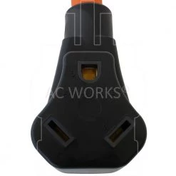 AC Connectors 1.5 ft. 10/3 L14-20P 20 Amp 4-Prong Locking Plug to 30 Amp RV Generator Adapter by AC WORKS -AC WORKS Shop ac works rv marine cords rvl1420tt 018 1f 1000