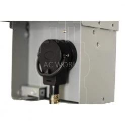 AC Connectors 1.5 ft. 10/3 RV 30 Amp TT-30P Plug to SS2-50R RV/Marine 50 Amp Detachable Inlet Adapter by AC WORKS -AC WORKS Shop ac works rv marine cords ttm50 018 44 1000