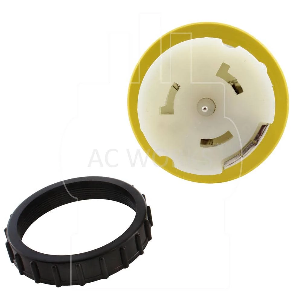 Transfer Switch/Temp Power Adapter RV 30 Amp Plug to CS6364 50 Amp Locking Female Connector by AC WORKS 6 Transfer Switch/Temp Power Adapter RV 30 Amp Plug to CS6364 50 Amp Locking Female Connector by AC WORKS - Image 4