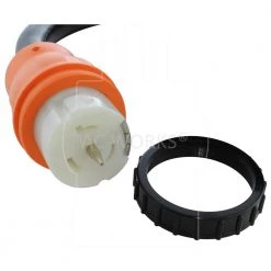 15 ft. 4-Prong 50 Amp Generator Transfer Switch Power Cord With Power Indicator by AC WORKS -AC WORKS Shop ac works transfer switch accessories te1450 015d 44 1000