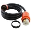 50 ft. L14-30P 30 Amp 4-Prong Locking Plug to CS6364 50 Amp Connector Temp Power Cord by AC WORKS -AC WORKS Shop ac works transfer switch accessories tel1430 050e 64 1000