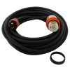 25 ft. Temp Power L5-30P 30 Amp 3-Prong Locking Plug to CS6364 50 Amp Connector by AC WORKS