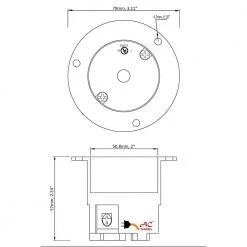 20 Amp 250-Volt 3-Phase Flanged Outlet UL and C-UL Listed by AC WORKS 13 20 Amp 250-Volt 3-Phase Flanged Outlet UL and C-UL Listed by AC WORKS -AC WORKS Shop black ac works electrical outlets receptacles asoul1520r fa 1000