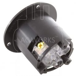 20 Amp 250-Volt NEMA L6-20R Flanged Mounting Locking Industrial Grade Outlet Receptacle by AC WORKS -AC WORKS Shop black ac works electrical outlets receptacles asoul620r 1f 1000