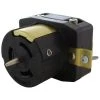 50 Amp 250-Volt Outdoor CS8269 3-Wire Single Locking Receptacle Outlet by AC WORKS -AC WORKS Shop black ac works electrical outlets receptacles cs8269 64 1000