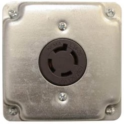 20-Amp 125/250-Volt NEMA L14-20R Flush Mounting Locking Industrial Grade Receptacle by AC WORKS 11 20-Amp 125/250-Volt NEMA L14-20R Flush Mounting Locking Industrial Grade Receptacle by AC WORKS -AC WORKS Shop black ac works electrical outlets receptacles fml1420r 31 1000