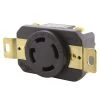 3-Phase 30 Amp 250-Volt NEMA L15-30R Flush Mounting Locking Industrial Grade Receptacle by AC WORKS