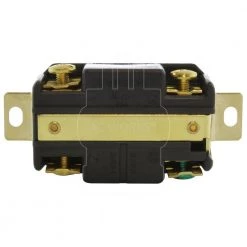 20 Amp 480-Volt 3-Phase Nema L16-20R Flush Mount Locking Industrial Grade Outlet by AC WORKS 10 20 Amp 480-Volt 3-Phase Nema L16-20R Flush Mount Locking Industrial Grade Outlet by AC WORKS -AC WORKS Shop black ac works electrical outlets receptacles fml1620r 1f 1000