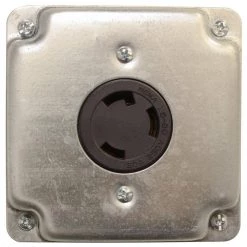30-Amp 250-Volt NEMA L6-30R Flush Mounting Locking Industrial Grade Receptacle by AC WORKS 11 30-Amp 250-Volt NEMA L6-30R Flush Mounting Locking Industrial Grade Receptacle by AC WORKS -AC WORKS Shop black ac works electrical outlets receptacles fml630r 31 1000