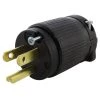 NEMA 15 Amp 125-Volt Straight-Blade Plug with UL C-UL Approval by AC WORKS 1 NEMA 15 Amp 125-Volt Straight-Blade Plug with UL C-UL Approval by AC WORKS -AC WORKS Shop black ac works electrical plugs connectors as515p bk 64 1000
