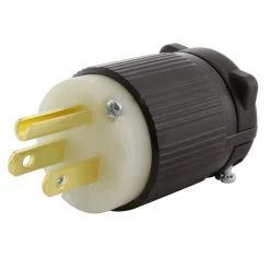 NEMA 5-15P 15 Amp 125-Volt Straight-Blade Plug with UL, C-UL Approval by AC WORKS