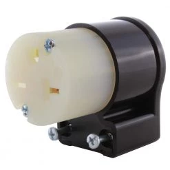 15/ 20 Amp 250-Volt NEMA 6-15/ 20R 3-Prong All Angles Elbow Female Connector by AC WORKS