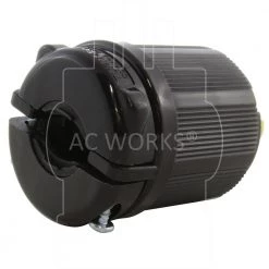 NEMA 20 Amp 125/250-Volt 4-Prong Locking Male Plug With UL C-UL Approval by AC WORKS 11 NEMA 20 Amp 125/250-Volt 4-Prong Locking Male Plug With UL C-UL Approval by AC WORKS -AC WORKS Shop black ac works electrical plugs connectors asl1420p bk 1f 1000