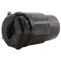 NEMA 20 Amp 250-Volt 3-Phase 4-Prong Locking Female Connector with UL C-UL by AC WORKS 11 NEMA 20 Amp 250-Volt 3-Phase 4-Prong Locking Female Connector with UL C-UL by AC WORKS -AC WORKS Shop black ac works electrical plugs connectors asl1520r bk 1f 1000