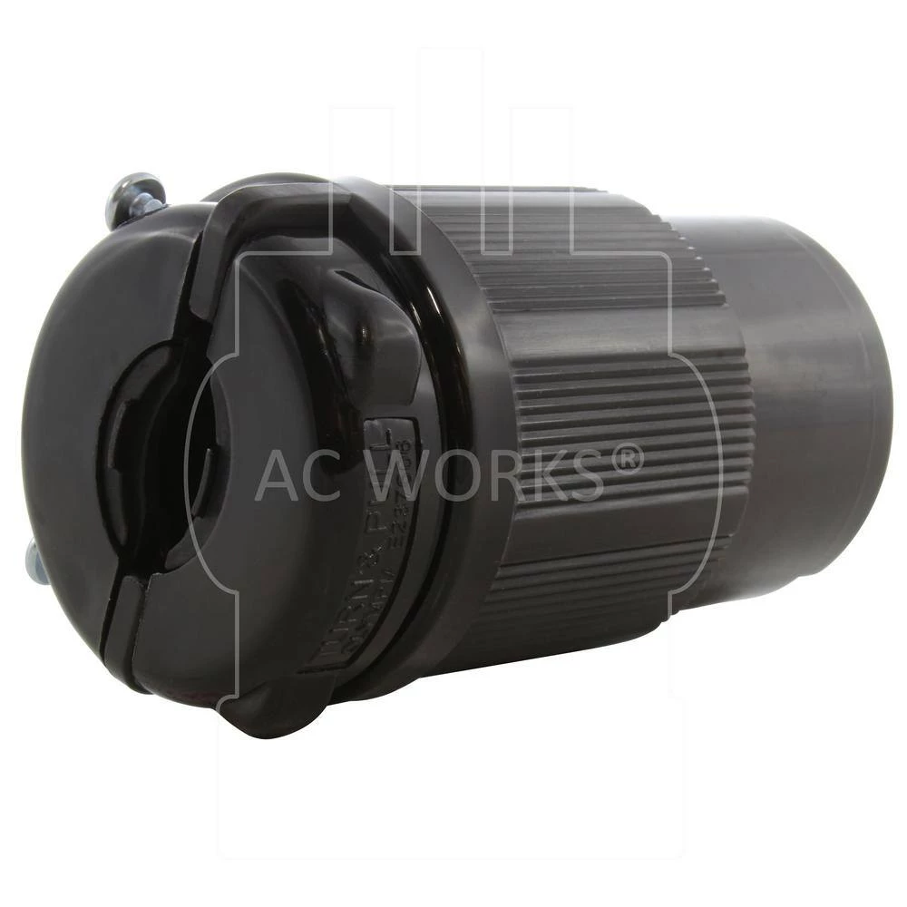 NEMA 20 Amp 250-Volt 3-Phase 4-Prong Locking Female Connector with UL C-UL by AC WORKS 6 NEMA 20 Amp 250-Volt 3-Phase 4-Prong Locking Female Connector with UL C-UL by AC WORKS - Image 4